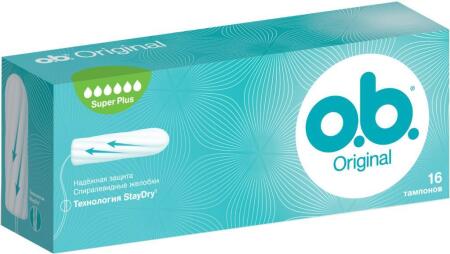 o.b. Tampon Original Super Plus 16lı - 1