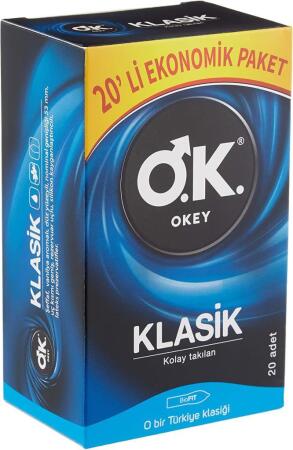 Okey Klasik Prezervatif 20li Eko Paket - 2