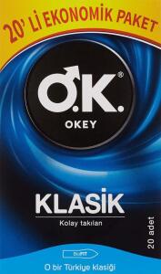 Okey Klasik Prezervatif 20li Eko Paket - 5
