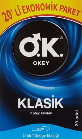 Okey Klasik Prezervatif 20li Eko Paket - 5