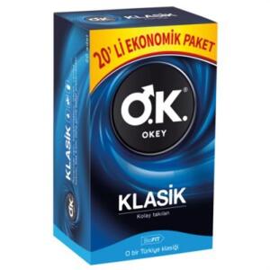 Okey Klasik Prezervatif 20li Eko Paket - 6