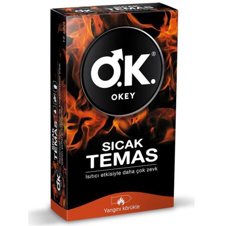 Okey Sıcak Temas Prezervatif 10lu - 1
