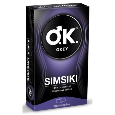 Okey Sımsıkı Prezervatif 10lu - 1