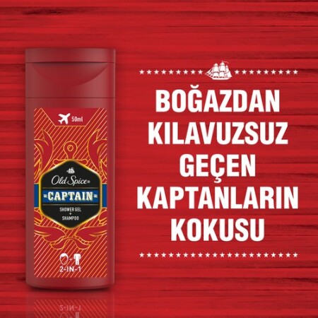 Old Spice Captain Shower Gel 50 ml - 4