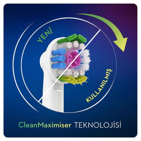 Oral-B 3DWhite CleanMaximiser 2li Yedek Başlık - 2