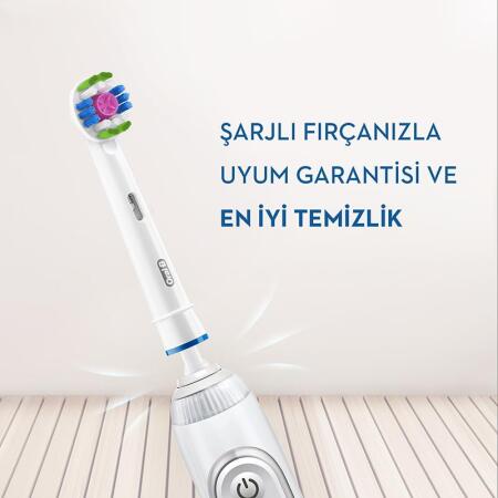 Oral-B 3DWhite CleanMaximiser 2li Yedek Başlık - 3