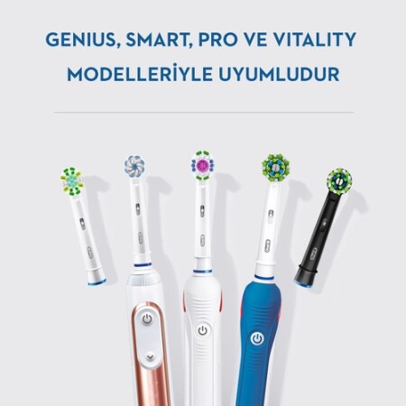 Oral-B 3DWhite CleanMaximiser 4lü Yedek Başlık - 5