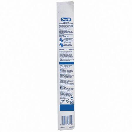 Oral-B Cavity Defense Derin Temizlik+Leke Çıkarma Kömür Özlü Diş Fırçası Orta - 3