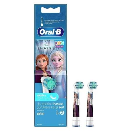 Oral-B Çocuk Frozen Ekstra Yumuşak 2li Yedek Başlık - 1