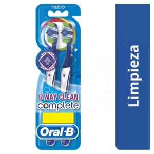 Oral-B Complete 5 yönlü Temizlik Diş Fırçası 40 Orta 1+1 - 4