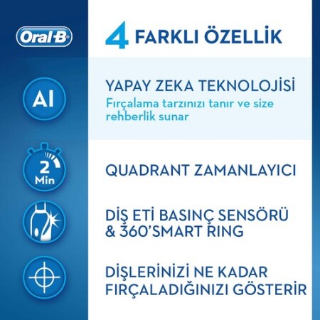 Oral-B Diş Fırçası Şarjlı Genius X White - 4