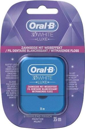 Oral-B Diş İpi 3D White Luxe Whitening 35m - 1