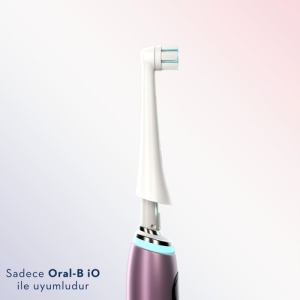 Oral-B iO Gentle Care White 4lü Elektrikli Diş Fırçası Yedeği - Thumbnail