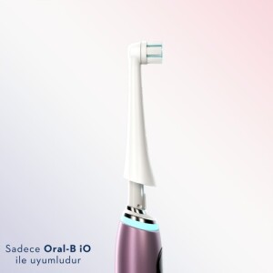 Oral-B iO Gentle Care White 4lü Elektrikli Diş Fırçası Yedeği - 5