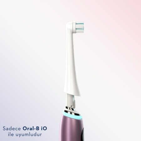 Oral-B iO Gentle Care White 4lü Elektrikli Diş Fırçası Yedeği - 5