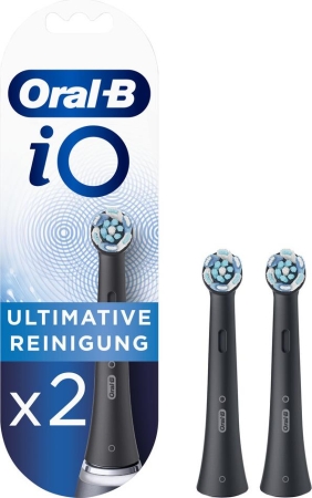 Oral-B iO Ultimate Clean Black 2li Elektrikli Diş Fırçası Yedeği