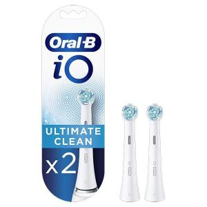 Oral-B iO Ultimate Clean White 2li Elektrikli Diş Fırçası Yedeği - Oral-B