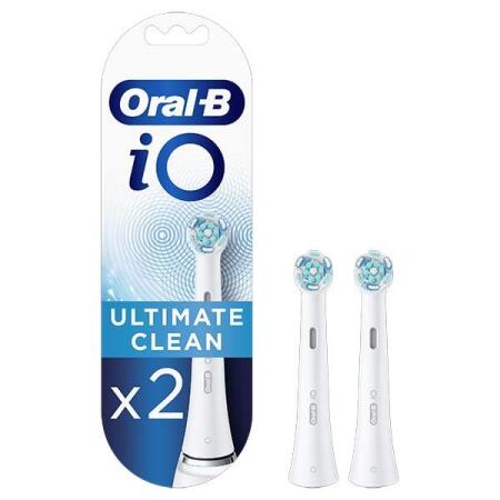 Oral-B iO Ultimate Clean White 2li Elektrikli Diş Fırçası Yedeği - 1