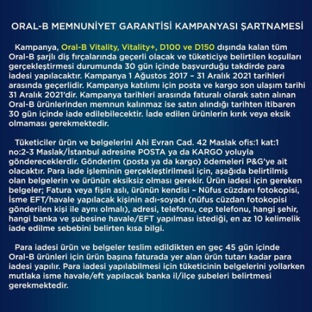 Oral-B Pro 1 500 Cross Action Şarj Edilebilir Diş Fırçası D16.513.1U - 9
