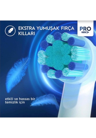 Oral-B Pro Kids Spiderman 2li Yedek Başlık - 4