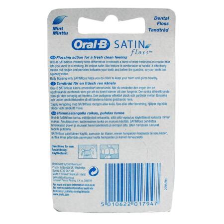 Oral-B Satin Floss Mint Diş İpi 25m - 2