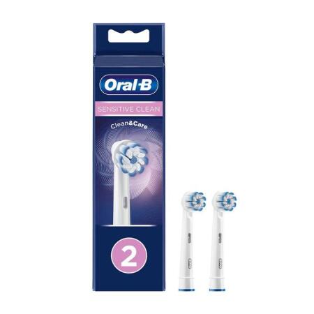 Oral-B Sensitive Clean Clean&Pure 2li Yedek Başlık - 1