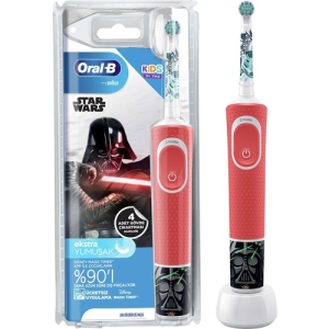 Oral-B Star Wars 3+ Ekstra Yumuşak Şarj Edilebilir Diş Fırçası D100.413.2K - Thumbnail