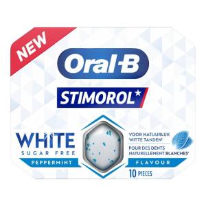 Oral-B Stimorol White Sugar FREE 10lu Sakız - Oral-B