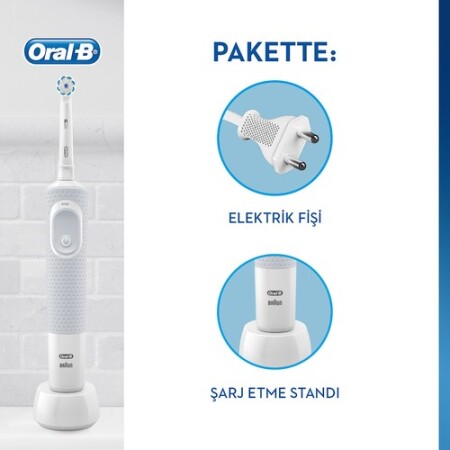 Oral-B Vitality 100 Sensi UltraThin Sarjlı Diş Fırçası D100.413.1 - 2