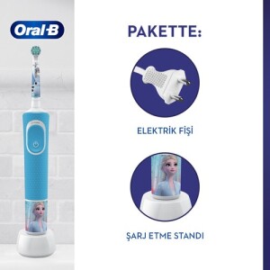 Oral-B Vitality Frozen Şarj Edilebilir Diş Fırçası D100 - 2