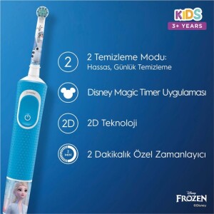 Oral-B Vitality Frozen Şarj Edilebilir Diş Fırçası D100 - 3