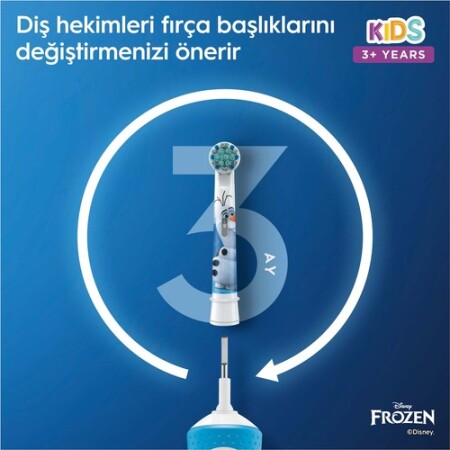 Oral-B Vitality Frozen Şarj Edilebilir Diş Fırçası D100 - 8