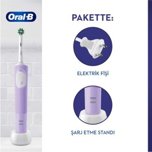 Oral-B Vitality Pro Şarjlı Diş Fırçası Lilac Mist - 2