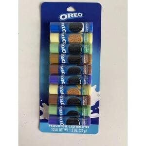 Oreo 10 Flavored Lip Balms - Oreo