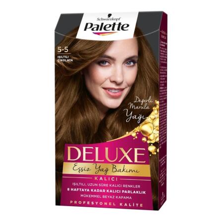 Palette Saç Boyası 5.5 Işıltılı Çikolata - 1