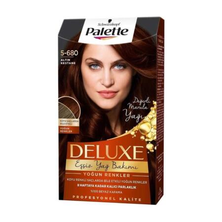 Palette Saç Boyası 5.680 Altın Kestane - 1