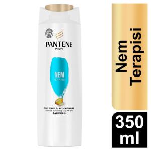 Pantene Pro-V Nem Terapisi 3ü1 Arada Şampuan+Saç Kremi+Bakım Kürü 350 ml Kuru ve Yıpranmış Saçlar - Pantene