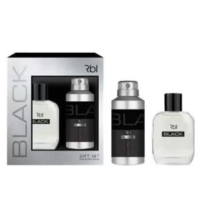 Rebul Black Erkek EDT 50ml + Deo 150ml Gift Set - Rebul