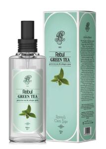 Rebul Kolonya 100 ml Green Tea Spreyli Cam Şişe - Rebul