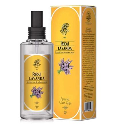 Rebul Kolonya 100 ml Lavanda Spreyli Cam Şişe - 1