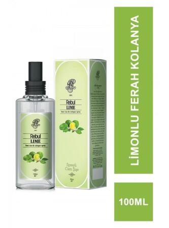 Rebul Kolonya 100 ml Lime Spreyli Cam Şişe - 1