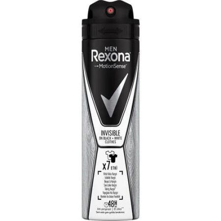 Rexona Men Deo 150 ml Invisible On Black+White Clothes x7 Etki - 1