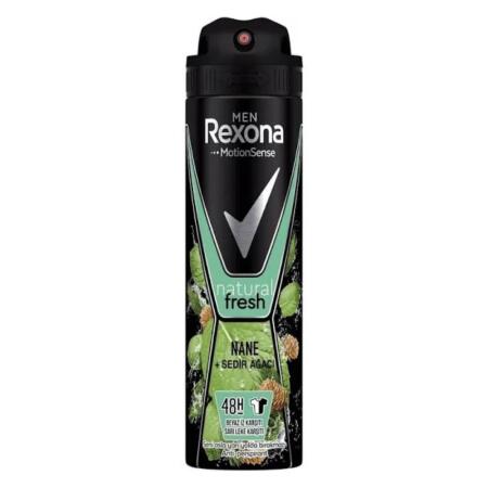 Rexona Men Deo 150 ml Natural Fresh Nane+Sedir Ağacı 48h - 1