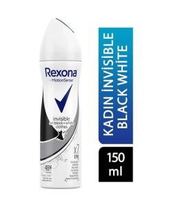 Rexona Women Deo 150 ml Invisible On Black+White Clohes x7 Etki 48h - Rexona