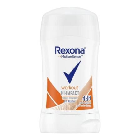 Rexona Women MotionSense Stick 40g Workout Hi-Impact Koku Kontrolü 48H - 1