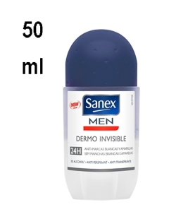 Sanex Men Dermo Invisible Roll-On 50ml - Thumbnail