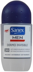 Sanex Men Dermo Invisible Roll-On 50ml - Thumbnail