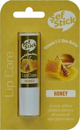 Şef Stick Vitamin E & Shea Butter Bal Dudak Bakım Kremi - 1