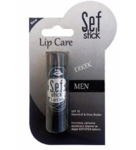Şef Stick Vitamin E & Shea Butter Erkek Dudak Bakım Kremi - Şef Stick