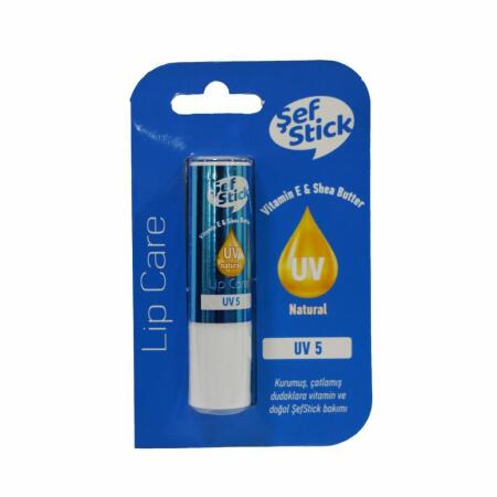 Şef Stick Vitamin E & Shea Butter UV5 Dudak Bakım Kremi - 1